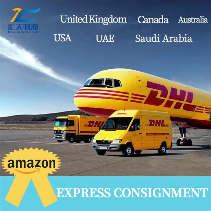 Kunsinna Mgħaġġla Courier Bieb għal Bieb Loġistika DHL Express Shipping Ċina lejn l-Istati Uniti Air Express